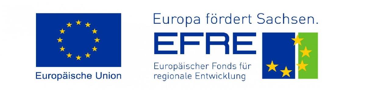 zur Vergrößerungsansicht des Bildes: Europa fördert Sachsen Logo