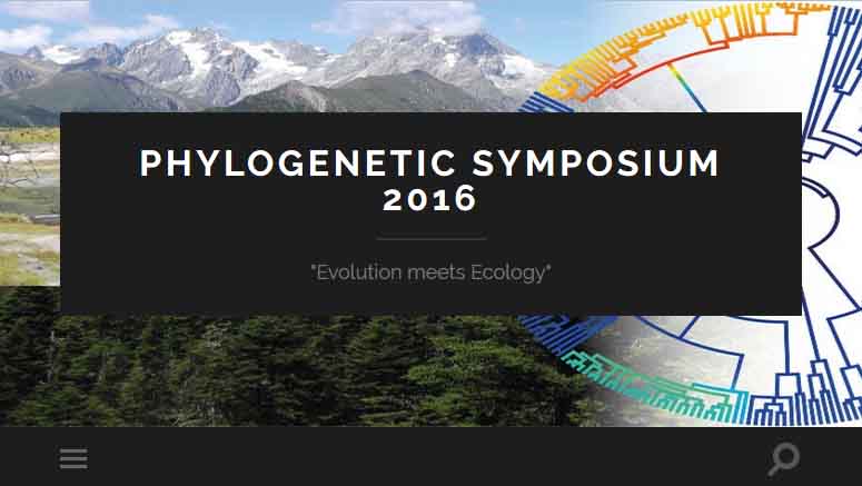 Gezeigt wird: Icon des 58. Phylogenetischen Symposiums