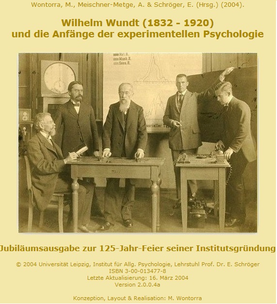 Cover der CD mit digitalisierten Texten von Wilhelm Wundt