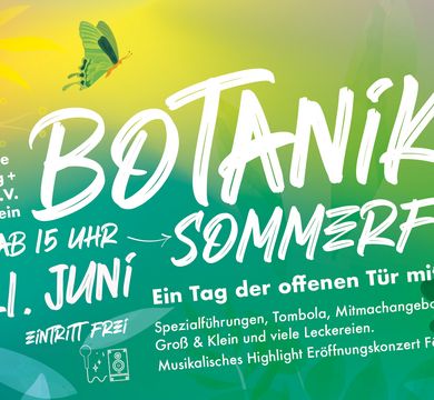 Botanika - Familienfest im Botanischen Garten der Universität Leipzig
