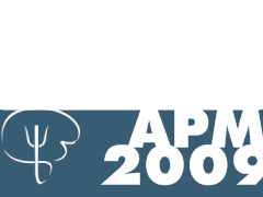 Logo der APM 2009-Tagung