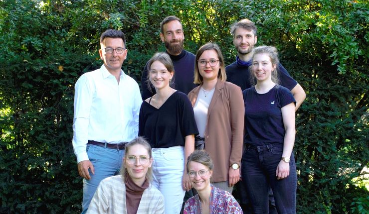 Die Arbeitsgruppe Biologiedidaktik.